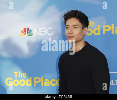 7 juin 2019 - North Hollywood, CA, USA - LOS ANGELES - Oct 7 : Manny Jacinto au NBC's ''Le Bon'' FYC Événement à l'Académie de la télévision le 7 juin 2019 à North Hollywood, CA (crédit Image : © Kay Blake/Zuma sur le fil) Banque D'Images