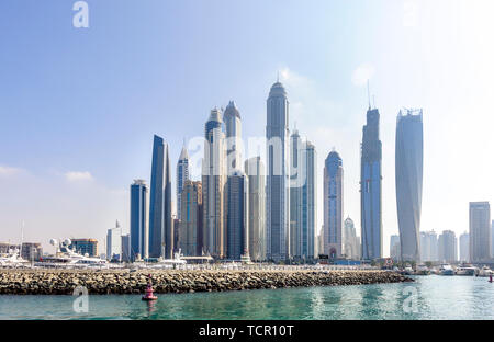 La baie de Dubaï Banque D'Images