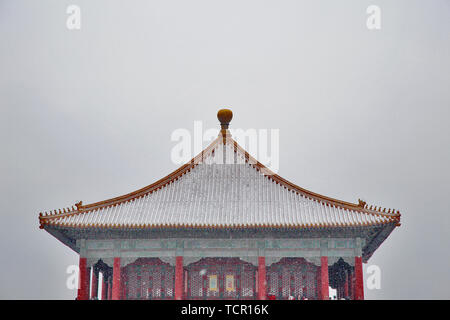 Cité Interdite (Forbidden City) - La Cité interdite dans la neige Banque D'Images