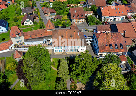 Château Goumoens la Ville, Goumoens, Vaud, Suisse Banque D'Images