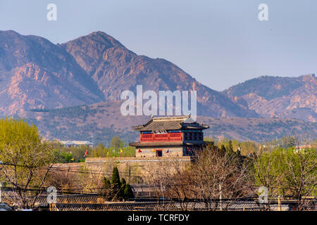 Donglou, Ville de Dongmen, ancienne ville de Qinhuangdao, Province du Hebei Banque D'Images