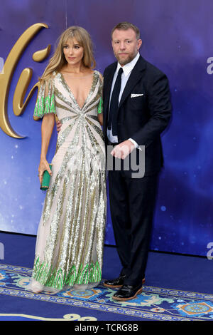 Grande première européenne de "Aladdin" tenue au luxe Odeon Leicester Square - Arrivées avec : Guy Ritchie, Jacqui Ainsley Où : London, Royaume-Uni Quand : 09 mai 2019 Credit : Mario Mitsis/WENN.com Banque D'Images