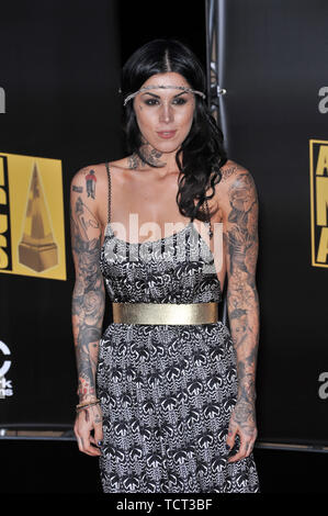 Katherine von Drachenberg aka Kat Von D avec son petit ami Nikki Sixx
