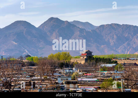 Donglou, Ville de Dongmen, ancienne ville de Qinhuangdao, Province du Hebei Banque D'Images