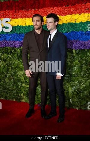 New York, USA. 9 juin, 2019. Jake Gyllenhaal aux arrivées pour la 73e Assemblée Annuelle des Tony Awards, le Radio City Music Hall, du Rockefeller Center, New York, NY Le 9 juin 2019. Crédit : Jason Mendez/Everett Collection/Alamy Live News Banque D'Images