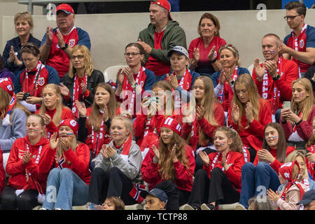 Reims, France. 8 juin, 2019. Les donateurs (Norvège) lors de la Coupe du Monde féminine de la fifa France 2019 match du groupe A entre la Norvège 3-0 Nigeria au stade Auguste Delaune à Reims, France, le 8 juin, 2019. Credit : Maurizio Borsari/AFLO/Alamy Live News Banque D'Images