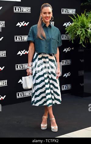 Madrid, Espagne. 10 Juin, 2019. L'actrice Jessica Alba au photocall serie ' Policias de los Angeles ' à Madrid le lundi 10 juin 2019. Credit : CORDON PRESS/Alamy Live News Banque D'Images