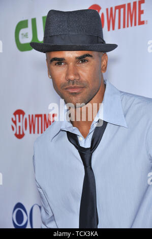 LOS ANGELES, CA. Le 19 juillet 2008 : Shemar Moore - star de 'Esprits criminels' - à la CBS TCA Party All-Star Sumer à Hollywood. © 2008 Paul Smith / Featureflash Banque D'Images