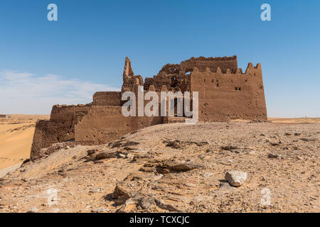 Vieux ksar, vieille ville dans le désert, près de Timimoun, dans l'ouest de l'Algérie, l'Afrique du Nord, Afrique Banque D'Images