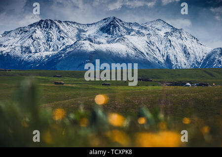 Beaux paysages du Xinjiang Banque D'Images