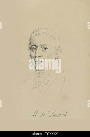 Jean-Baptiste Pierre Antoine de Monet, Chevalier de Lamarck (1744-1829), ch. 1810. Organisateur : anonyme. Banque D'Images