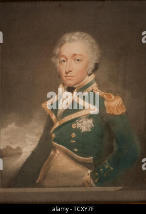 Portrait de l'amiral Sir William Sidney Smith (1764-1840) . Organisateur : anonyme. Banque D'Images