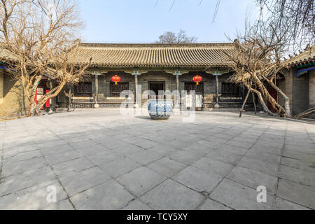 Mencius Mengfu Shi Entang Zoucheng, City, province de Shandong Banque D'Images