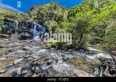 La Periquera cascades de Villa de Leyva Boyaca Colombie en Amérique du Sud Banque D'Images