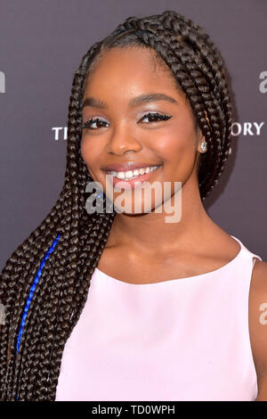 Marsai Martin à la Los Angeles Magazine confidentielle à la ligne prix Impact Hotel. Los Angeles, l'utilisation dans le monde entier 09.06.2019 | Banque D'Images