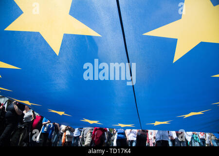 Protestation anti gouvernement à Varsovie, Pologne. 18 mai 2019 © Wojciech Strozyk / Alamy Stock Photo Banque D'Images