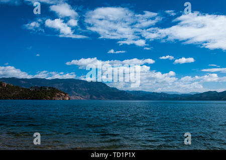 Lugu lake Banque D'Images