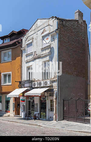 PLOVDIV, BULGARIE - 29 MAI 2019 : Pedestian rues au centre de ville de Plovdiv, Bulgarie Banque D'Images