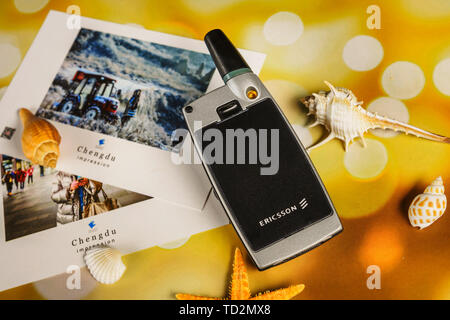 Classic Phone Ericsson T28 Banque D'Images