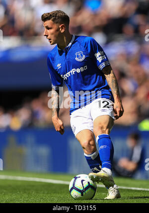 Lucas digne d'Everton - Tottenham Hotspur v Everton, Premier League, Tottenham Hotspur Stadium, Londres - 12 mai 2019 Editorial N'utilisez que des restrictions s'appliquent - DataCo Banque D'Images