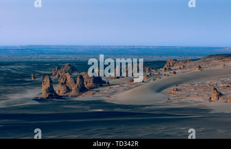 Lac Haminan Yadan Banque D'Images