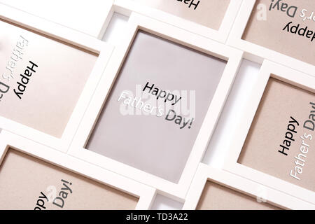 Happy Father's Day paroles sur images background Banque D'Images