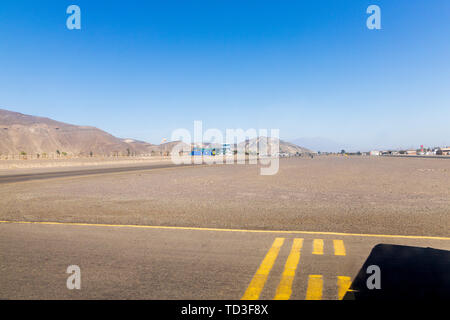 Vol au dessus des lignes de Nazca, Nazca, Pérou, Amérique du Sud Banque D'Images