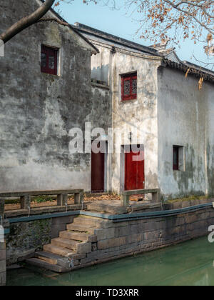 Paysages de l'eau Jiangnan Township, Suzhou Banque D'Images