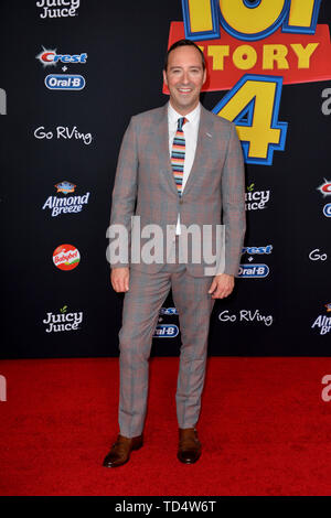 Los Angeles, Californie, USA. 11 Juin, 2019. Tony Hale lors de la première mondiale de 'Toy Story 4' au El Capitan Theatre. Photo : Paul Smith/Featureflash Crédit : Paul Smith/Alamy Live News Banque D'Images