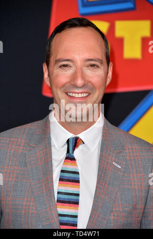 Los Angeles, Californie, USA. 11 Juin, 2019. Tony Hale lors de la première mondiale de 'Toy Story 4' au El Capitan Theatre. Photo : Paul Smith/Featureflash Crédit : Paul Smith/Alamy Live News Banque D'Images