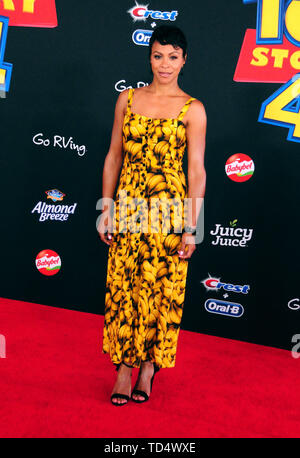 Hollywood, Californie, USA 11 Juin 2019 L'actrice Carly Hughes assiste à la première mondiale de Disney et Pixar Toy Story 4 '' le 11 juin 2019 au El Capitan Theatre à Hollywood, Californie, USA. Photo de Barry King/Alamy Live News Banque D'Images