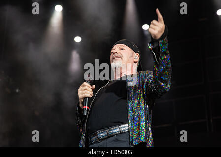 Milano, Italie. 07Th Juin, 2019. Vasco Rossi effectue sur scène à San Siro lors de son non stop musique live 2019 à Milan. Credit : SOPA/Alamy Images Limited Live News Banque D'Images