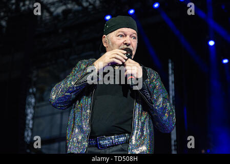 Milano, Italie. 07Th Juin, 2019. Vasco Rossi effectue sur scène à San Siro lors de son non stop musique live 2019 à Milan. Credit : SOPA/Alamy Images Limited Live News Banque D'Images