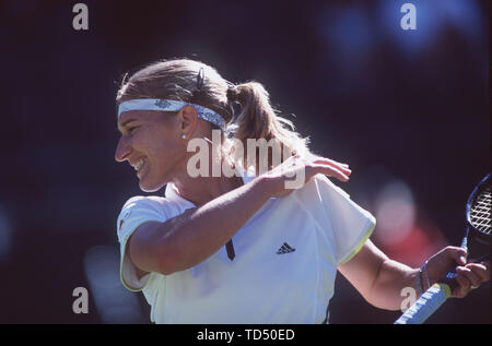 Steffi GRAF fête ses 50 ans le 14 juin 2019, SN28069904SP.jpg tennis Steffi GRAF, l'Allemagne, l'laughsd, Half-length portrait, tête de profil, Paysage. Dans le monde d'utilisation | Banque D'Images