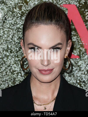 West Hollywood, USA. 11 Juin, 2019. WEST HOLLYWOOD, LOS ANGELES, CALIFORNIE, USA - 11 juin : L'actrice Elizabeth Chambers arrive à la InStyle Max Mara Women in Film Fête au Château Marmont le 11 juin 2019 à West Hollywood, Los Angeles, Californie, USA. (Photo par Xavier Collin/Image Crédit : Agence de Presse) L'agence de presse Image/Alamy Live News Banque D'Images