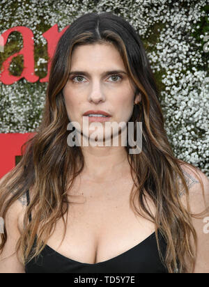 11 juin 2019 - West Hollywood, Californie, États-Unis - 11 juin 2019 - West Hollywood, Californie - Lake Bell. 2019 InStyle Max Mara Women in Film Fête au Château Marmont. Crédit photo : Birdie Thompson/AdMedia (crédit Image : © Birdie Thompson/AdMedia via Zuma sur le fil) Banque D'Images