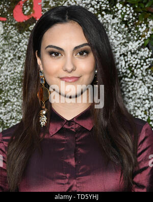 11 juin 2019 - West Hollywood, Californie, États-Unis - 11 juin 2019 - West Hollywood, Californie - Camila Mendes. 2019 InStyle Max Mara Women in Film Fête au Château Marmont. Crédit photo : Birdie Thompson/AdMedia (crédit Image : © Birdie Thompson/AdMedia via Zuma sur le fil) Banque D'Images