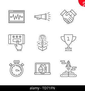 Seo et web opimization Illustration de Vecteur