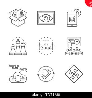 Seo et web opimization Illustration de Vecteur