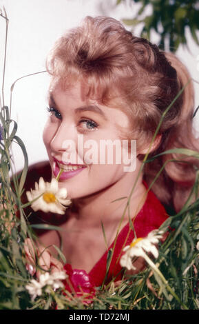 Marianne Hold, deutsche Schauspielerin 1950er Jahre, Deutschland. L'actrice allemande Marianne Hold, l'Allemagne des années 1950. Banque D'Images