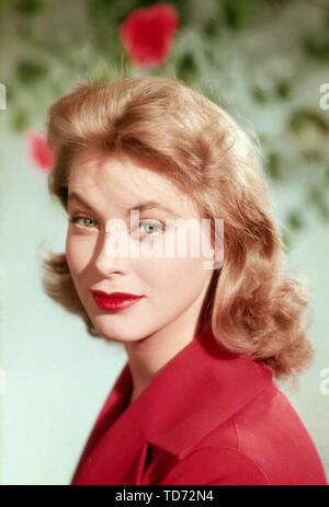 Marianne Hold, deutsche Schauspielerin 1950er Jahre, Deutschland. L'actrice allemande Marianne Hold, l'Allemagne des années 1950. Banque D'Images