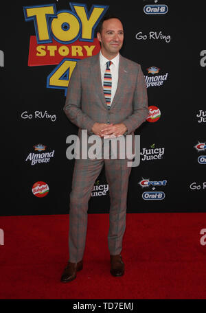 11 juin 2019 - États-Unis - 12 juin 2019 - Hollywood, Californie - Tony Hale. ''Toy Story 4'' Disney et Pixar Première mondiale tenue à El Capitan Theatre. Crédit photo : Faye (SadouAdMedia Image Crédit : © AdMedia via Zuma sur le fil) Banque D'Images