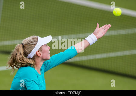 Rosmalen, aux Pays-Bas. 13 Juin, 2019. ROSMALEN, tennis, WTA Open 2019 Libema et tournoi ATP, 13-06-2019, l'Autotron Rosmalen, Ekaterina Alexandrova (RUS) : Crédit Photos Pro/Alamy Live News Banque D'Images
