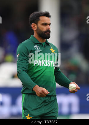 Taunton, Royaume-Uni. 12 Juin, 2019. Mohammad Hafeez du Pakistan au cours de l'Australie v du Pakistan, de l'ICC Cricket World Cup Match. au sol, comté de Taunton. Credit : Cal Sport Media/Alamy Live News Banque D'Images