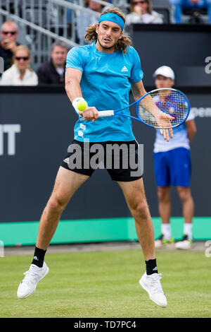 Rosmalen, aux Pays-Bas. 13 Juin, 2019. ROSMALEN, tennis, WTA Open 2019 Libema et tournoi ATP, 13-06-2019, l'Autotron Rosmalen, Stefanos Tsitsipas (GRE) : Crédit Photos Pro/Alamy Live News Banque D'Images