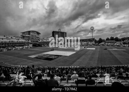 Nottingham, Royaume-Uni. 13 juin 2019. Match entre l'Inde et la Nouvelle-Zélande à Trent Bridge, Nottingham le jeudi 13 juin 2019. (Crédit : Mark Fletcher | MI News ) Crédit : MI News & Sport /Alamy Live News Banque D'Images