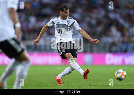 Mainz, Allemagne. 11 Juin, 2019. Leon Goretzka (Allemagne). GES/football/Qualification Euro : Allemagne - Estonie, 11.06.2019 Football/soccer : qualificatifs européens : l'Allemagne contre l'Estonie, Mayence, le 11 juin 2019 | dans le monde l'utilisation de crédit : afp/Alamy Live News Banque D'Images