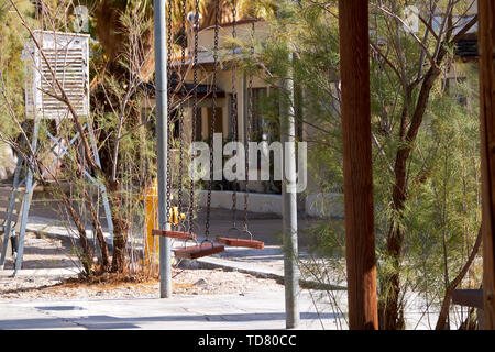 Zzyzx, CA, USA. 21 Jan, 2019. L'abandonné Zzyzx sources minérales et Spa. Zzyzx anciennement Soda Springs dans le Mojave National Preserve. Crédit : Ian L. Sitren/ZUMA/Alamy Fil Live News Banque D'Images