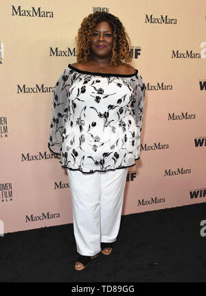 12 juin 2019 - Beverly Hills, Californie, États-Unis - 12 juin 2019 - Beverly Hills, Californie - Retta. Gala annuel Women in film 2019 présenté par Max Mara au Beverly Hilton Hotel. Crédit photo : Birdie Thompson/AdMedia Banque D'Images