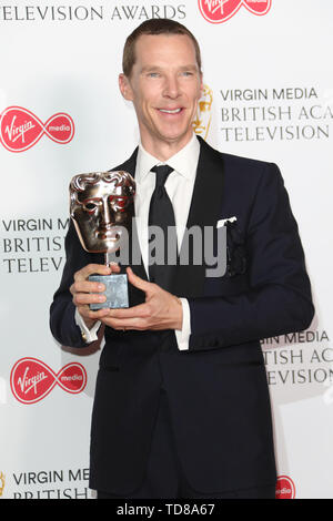 Le BAFTA Television Awards - Arrivals chambres climatisées de l'établissement : Benedict Cumberbatch Où : London, Royaume-Uni Quand : 12 mai 2019 Credit : Lia Toby/WENN.com Banque D'Images